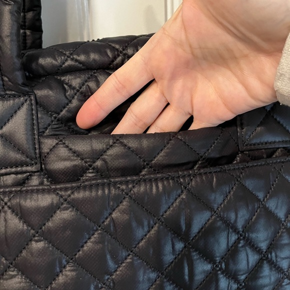 MZ Wallace black NIK Duffel Bag *please read - Picture 10 of 16